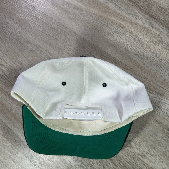 VTG Green Bay Packers Snapback Hat NFL Headmaster White Green Wool Blend Cap - Picture 6 of 8